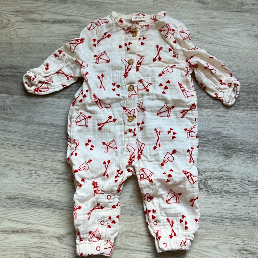 Valentine’s Day Romper